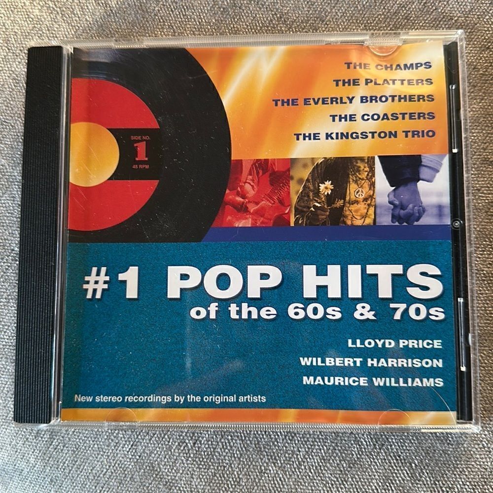 #1 Pop Hits of the 60s & 70s CD!